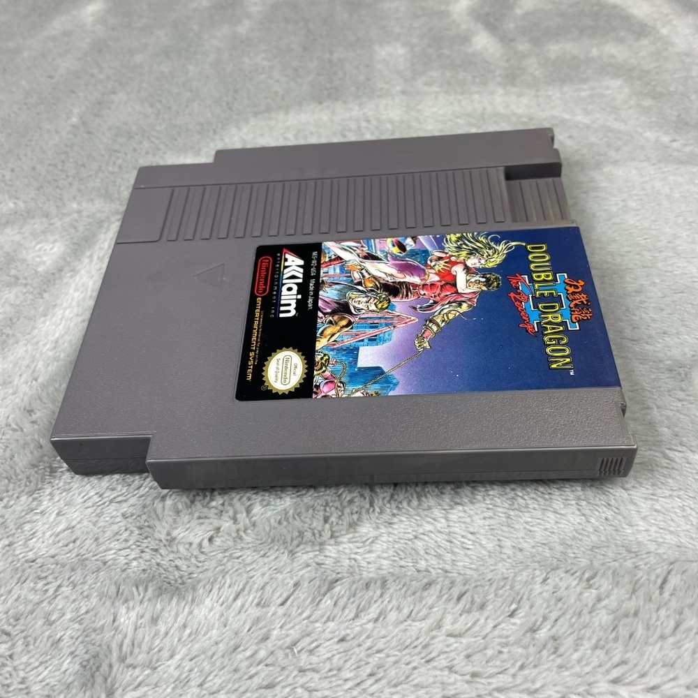 Double Dragon II Nintendo NES Authentic Original Tested Vintage Video Game CIB - Picture 6 of 12